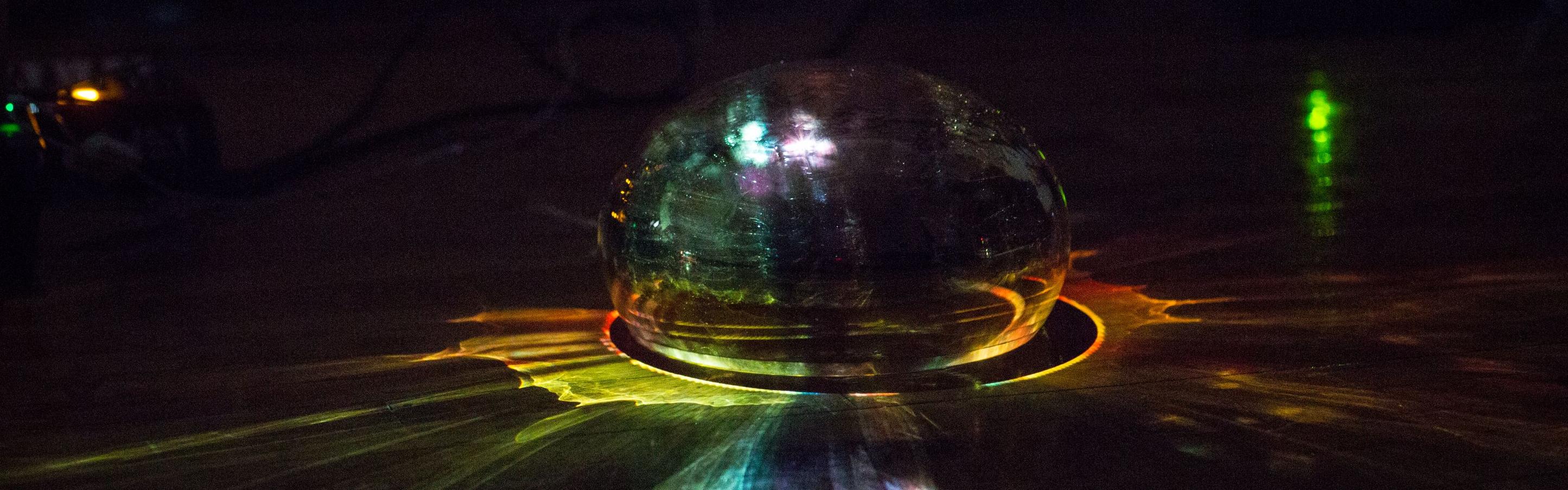 spherical artwork