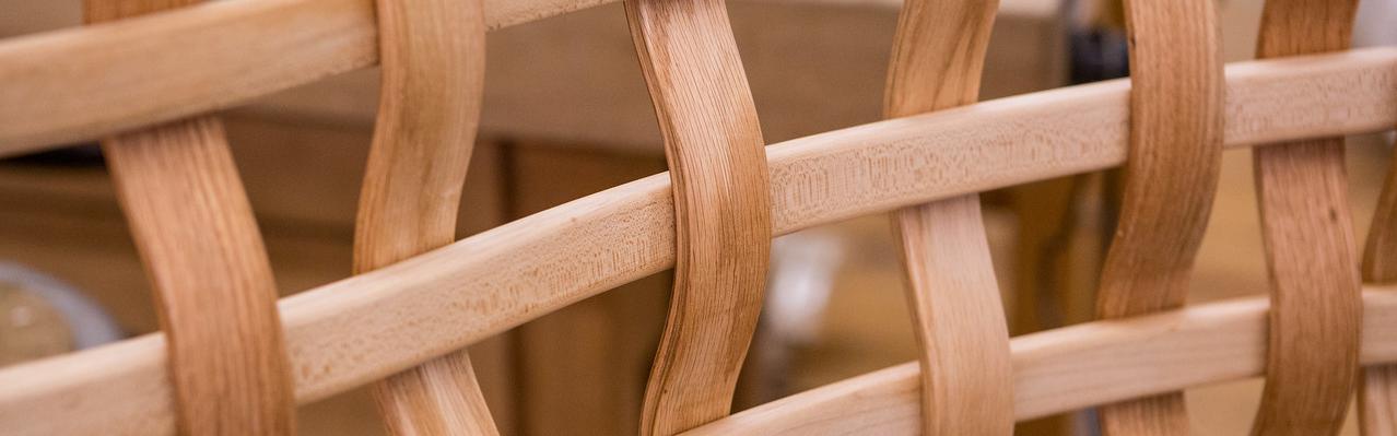 intricate wood sculpture