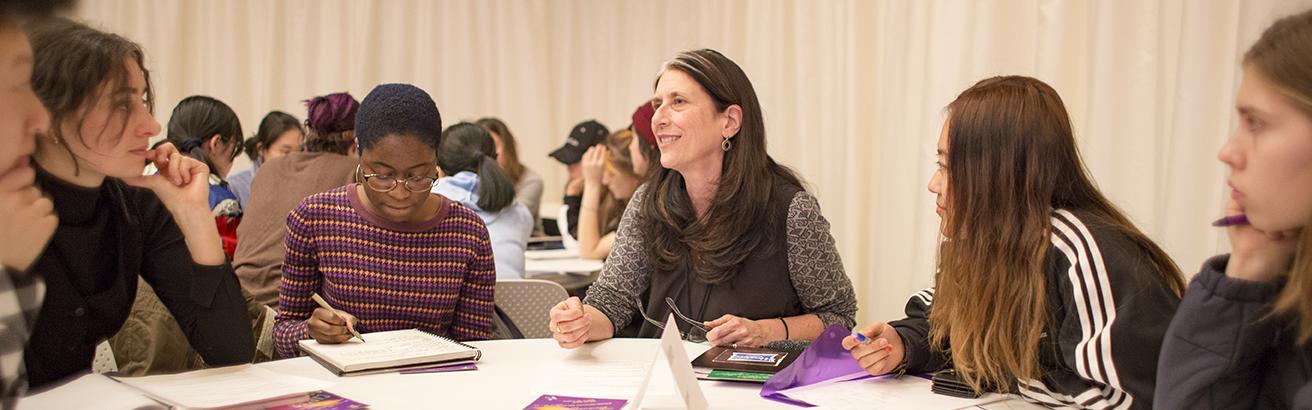 Featured guest employer participates in the Resume Critique workshop.