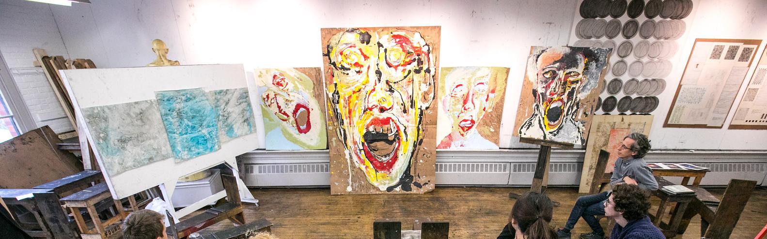 Fine Art Crit at RISD