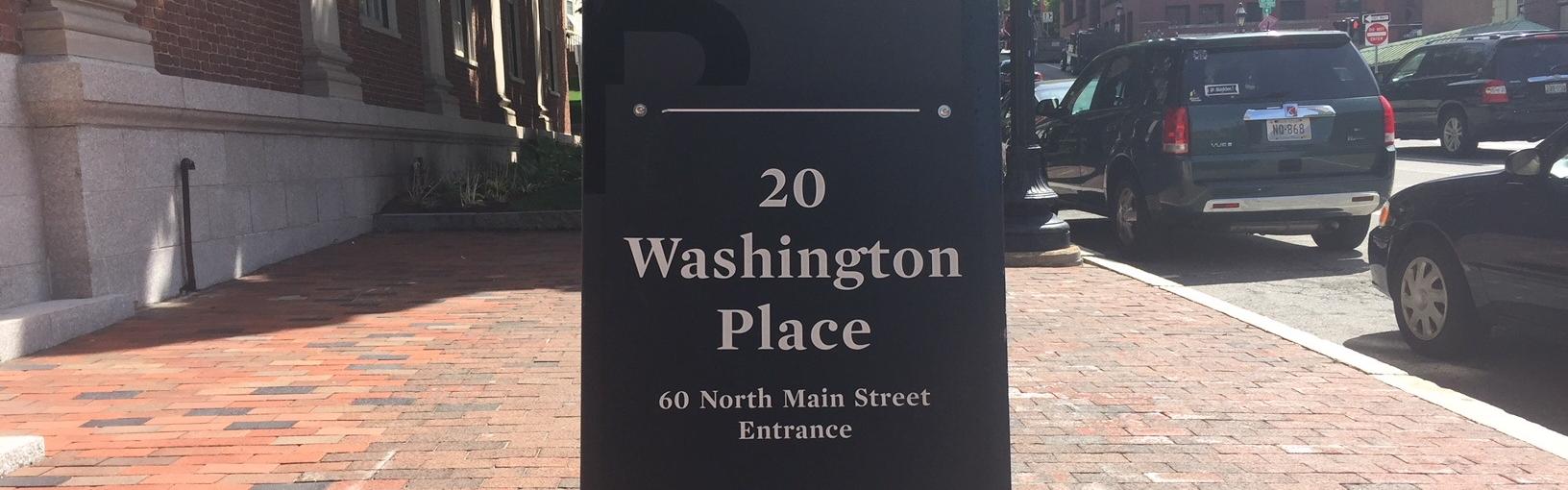 entrance to 20 Washington Place