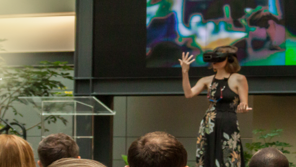 creative startup pitch event