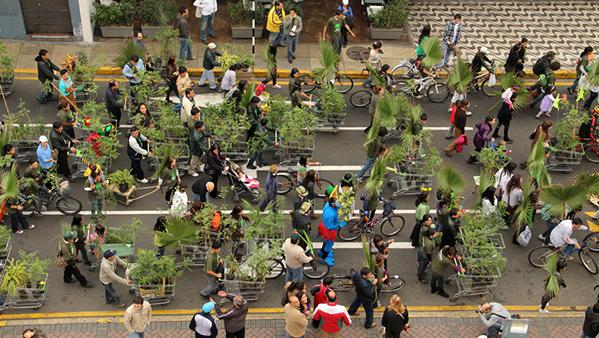 nature inspired public art performance
