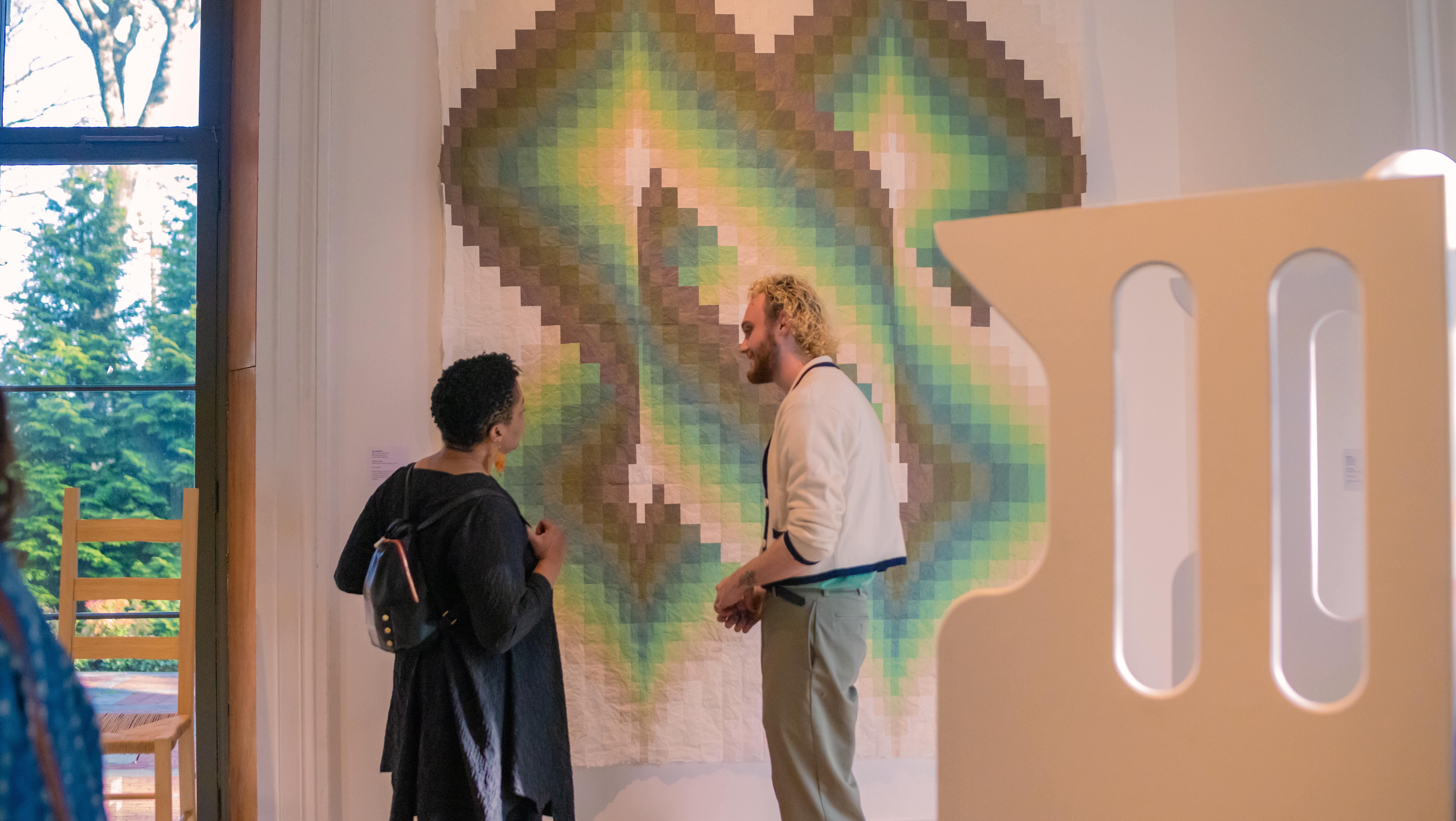 work in a gallery