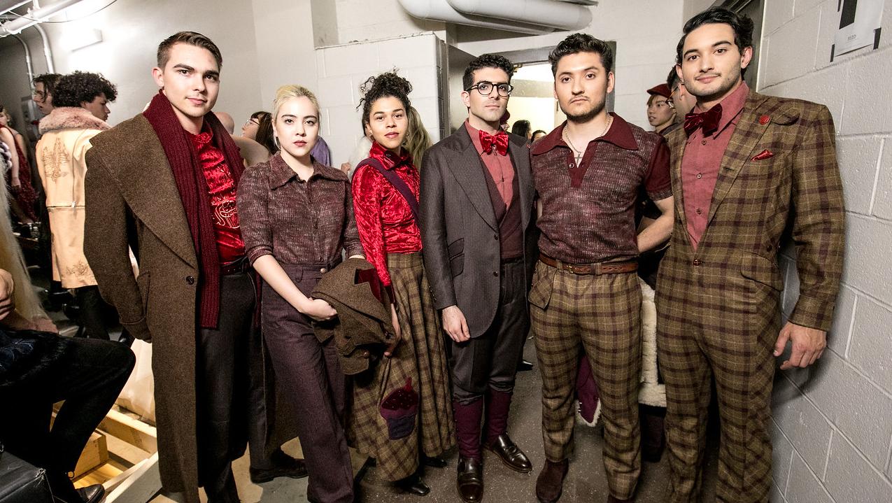 risd apparel collection show models