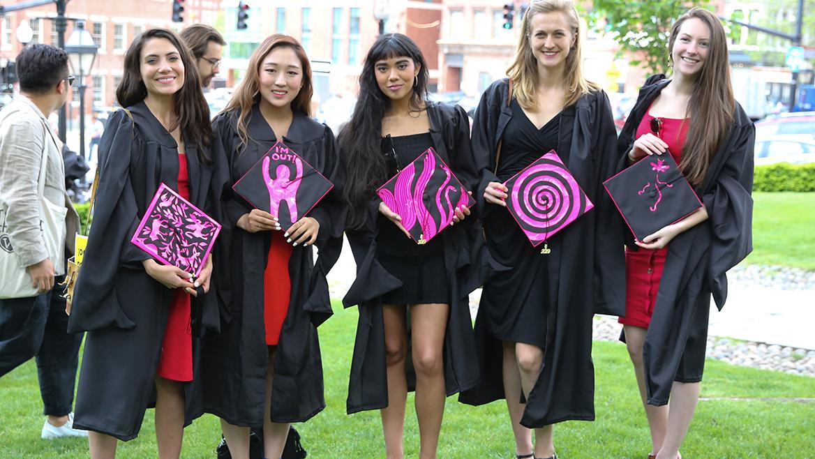 graduating students
