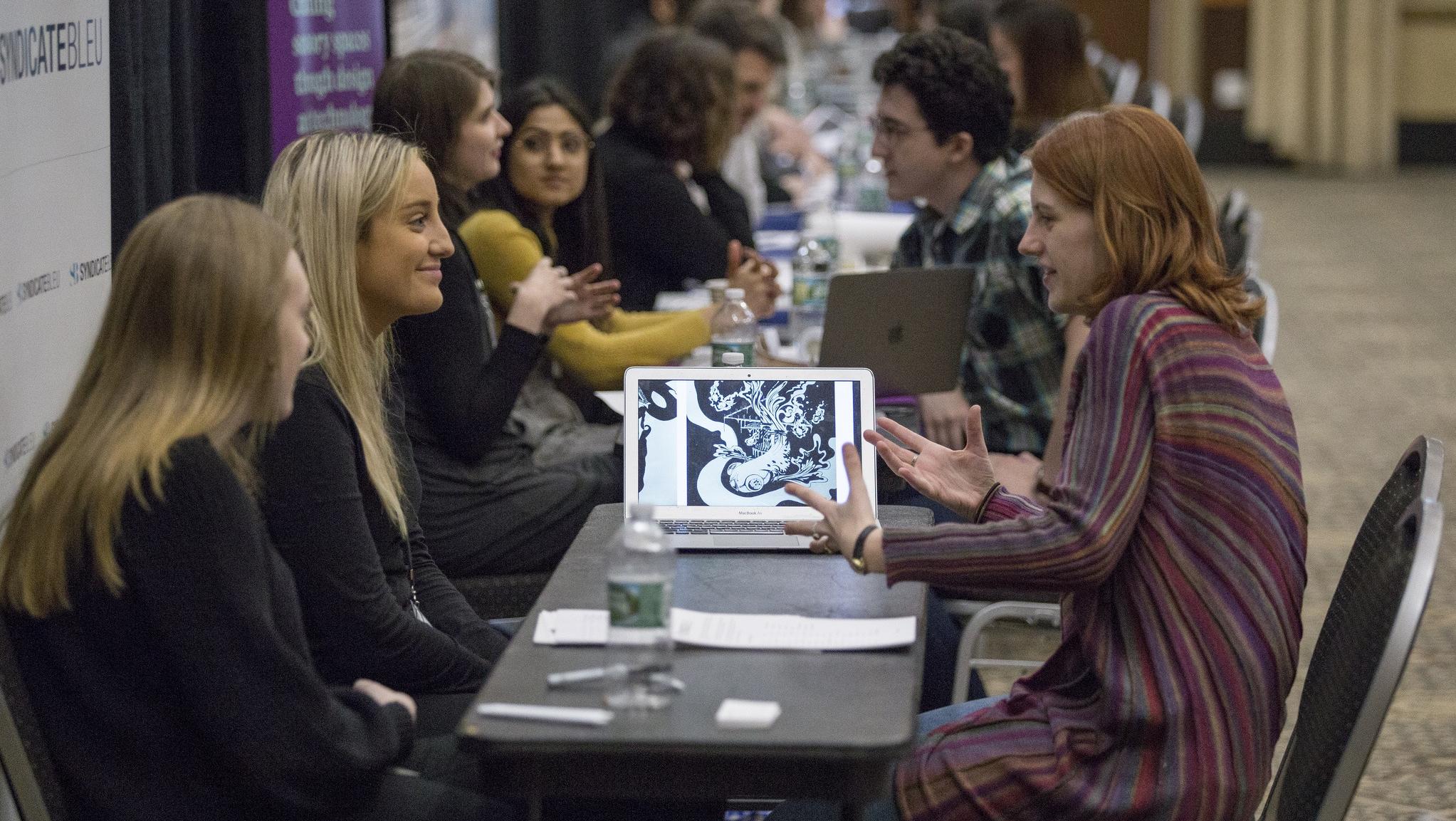 portfolio review in action